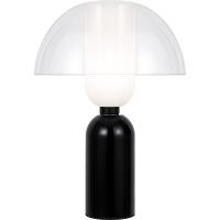 Настольная лампа Maytoni Modern Memory Прозрачная Черная арт-MOD177TL-01B — фото 1, Настольные лампы