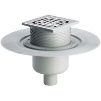 Душевой трап Viega Advantix 4951.1 с решеткой Нержавеющая сталь арт-557188 — фото 1, Трапы для душа