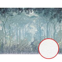 Фреска Ortograf Flora 31295 Фактура бархат FX Флизелин (3,6*2,7) Синий/Серый, Деревья/Природа арт-31295 (бархат FX) — фото 1, Фрески