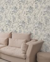 Обои Solo Bohemia Винил на флизелине (1,06*10) Серый/Белый, Цветы арт-E102500 — фото 3, Обои для стен