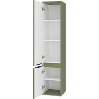 Шкаф пенал Brevita Enfida 35 L Зеленый матовый арт-ENF-05035-0801L — фото 7, Пеналы для ванной комнаты