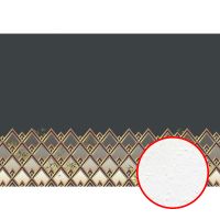 Фреска Ortograf Forma 32658 Фактура бархат FX Флизелин (4*2,7) Серый/Золото, Абстракция арт-32658 (бархат FX) — фото 1, Фрески
