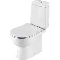 Унитаз компакт Santek Остин с бачком и сиденьем Микролифт арт-1WH302419 — фото 1, Напольные унитазы