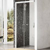 Душевая дверь Ravak Matrix MSD2-120 L профиль Белый стекло Transparent арт-0WLG0100Z1 — фото 1, Раздвижные душевые двери