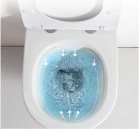 Унитаз Ceruttispa Mimi Aria MB подвесной Черный матовый с сиденьем Микролифт арт-CT8920 — фото 7, Подвесные унитазы