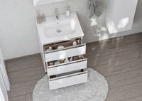 Тумба под раковину Roca The Gap 60 подвесная Белый глянец арт-A857404806 — фото 14, Тумбы под раковину