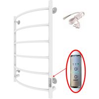 Электрический полотенцесушитель Тругор ПЭК 5 СП 80x50 Белый арт-Пэксп5/8050белыйВГП — фото 1, Электрические полотенцесушители