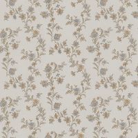 Обои Zambaiti Parati Satin Flowers IV Винил на флизелине (0,53*10,05) Бежевый/Коричневый/Синий, Цветы арт-Z66856 — фото 1, Обои для стен
