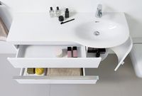 Тумба под раковину Laufen Palace 114 R подвесная Белая глянцевая арт-4.0160.2.075.464.1 — фото 3, Тумбы под раковину