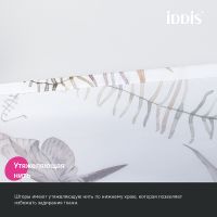Штора для ванны Iddis Base 180х200 Белая арт-BP05P18i11 — фото 5, Шторы для ванной