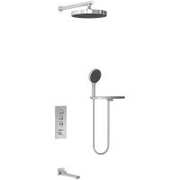 Товар: Душевая система Vincea Inspire с термостатом Хром арт-VSFW-433TI2RCH - фото 1 Душевая система Vincea Inspire с термостатом Хром арт-VSFW-433TI2RCH — фото 1, Встраиваемые душевые комплекты