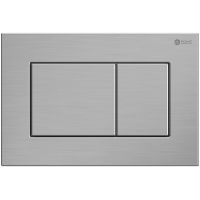 Клавиша смыва Point Ника Сталь брашированная арт-PN44081SB — фото 1, Кнопки смыва