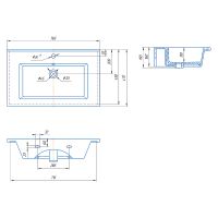 Товар: Тумба с раковиной Misty Дива 75 Белая арт-УТ000011767 - фото 8 Тумба с раковиной Misty Дива 75 Белая арт-УТ000011767 — фото 8, Тумбы с раковиной