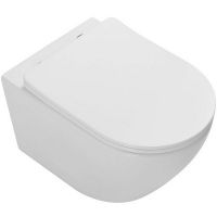 Унитаз Vincea Globo подвесной Белый с сиденьем Микролифт арт-VT1-14T — фото 4, Подвесные унитазы