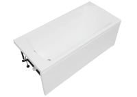 Акриловая ванна Aquanet Roma 160x70 без гидромассажа арт-205505 — фото 4, Акриловые ванны