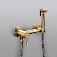 Гигиенический душ со смесителем Frap Бронза арт-F7503-4 — фото 6, Гигиенические души