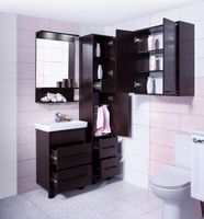 Товар: Тумба под раковину Бриклаер Чили 55 Венге арт-4627125415098 - фото 7 Тумба под раковину Бриклаер Чили 55 Венге арт-4627125415098 — фото 7, Тумбы под раковину