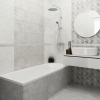 Керамическая плитка GlobalTile Loft Серый настенная 25х50 см арт-GT63VG — фото 3, Керамическая плитка