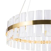 Подвесной светильник Maytoni Modern Mirage Прозрачный Латунь арт-MOD173PL-L45BS3K — фото 3, Подвесные светильники