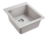 Товар: Кухонная мойка Paulmark Kante 40 Серая арт-PM104249-GR - фото 2 Кухонная мойка Paulmark Kante 40 Серая арт-PM104249-GR — фото 2, Кухонные мойки