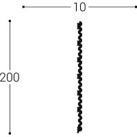 Панель стеновая Bello Deco 2600x200x10 мм арт-СП 08/2.6 — фото 3, Панели