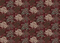 Обои Grandeco Ciara Винил на флизелине (0,53*10,05) Красный/Бронзовый/Черный, Листья/Цветы арт-A 63003 — фото 2, Обои для стен