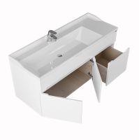Товар: Тумба под раковину СанТа Лондон 120 подвесная Белая арт-224032 - фото 2 Тумба под раковину СанТа Лондон 120 подвесная Белая арт-224032 — фото 2, Тумбы под раковину