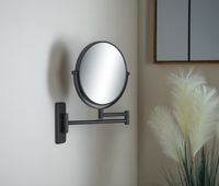 Косметическое зеркало Schein Черное матовое арт-9341MB — фото 4, Косметические зеркала