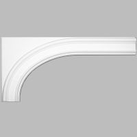 Арка Decomaster 650x320x30 мм арт-97901-1L — фото 1, Декоративные элементы