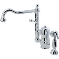 Смеситель для кухни Migliore Queen Nostalgia Хром арт-18250 — фото 3, Смесители для кухни