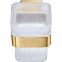 Товар: Стакан для зубных щеток Milacio Ultra Брашированное золото арт-MCU.951.GD - фото 2 Стакан для зубных щеток Milacio Ultra Брашированное золото арт-MCU.951.GD — фото 2, Стаканы для зубных щеток