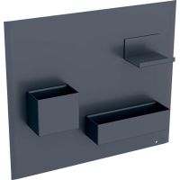 Комплект магнитной доски Geberit Acanto Лавовый матовый арт-500.649.JK.2 — фото 1, Комплектующие для мебели в ванной