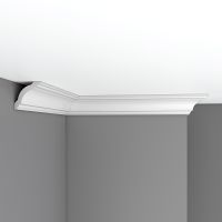 Карниз гибкий Decomaster 2400x60x60 мм арт-96110 FL — фото 2, Карнизы