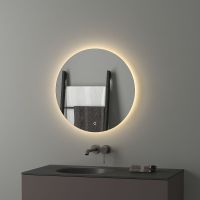 Зеркало Evoform Ledshine d60 с подсветкой 15 W - сенсорный выключатель - теплый белый свет арт-BY 2653 — фото 1, Зеркала в ванную комнату
