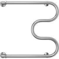 Водяной полотенцесушитель Terminus М-образный (1) 600х600 Хром, боковое подключение, G 1" НР арт-4620768881213 — фото 2, Водяные полотенцесушители