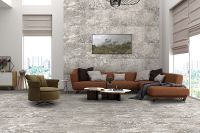 Керамогранит Realistik Cordelia Crystal Grey Stonelo Carving 60х120 см арт-80113 — фото 7, Керамогранит