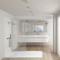 Душевой поддон из искусственного камня Vincea 130x90 Белый матовый арт-VST-4SR9013W — фото 3, Душевые поддоны из искусственного камня