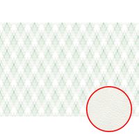 Фреска Ortograf Forma 32668 Фактура флок FLK Флизелин (4*2,7) Белый/Зеленый, Геометрия арт-32668 (флок FLK) — фото 1, Фрески