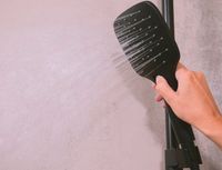 Душевая система Ravak Flat FL 091.20BL с термостатом Черная матовая арт-X070443 — фото 3, Душевые стойки