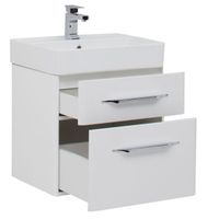 Тумба под раковину Aquanet Виченца 60 Белая арт-196252 — фото 3, Тумбы под раковину