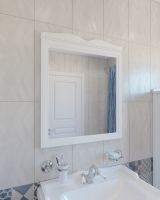 Зеркало Caprigo Borgo 80 Белое матовое арт-33431-В231 — фото 2, Зеркала в ванную комнату