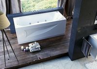 Акриловая ванна Aquatek Афродита 170x70 без гидромассажа без панелей с каркасом (разборный) со слив-переливом арт-AFR170-0000045 — фото 3, Акриловые ванны