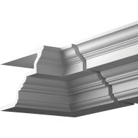 Внутренний угол Европласт 349x170x349 мм арт-4.31.221 — фото 1, Фасадный декор