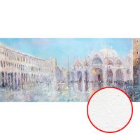 Фреска Ortograf Городской пейзаж живопись 8085 Фактура бархат FX Флизелин (5,9*2,7) Голубой, Город/Абстракция/Живопись арт-8085 (бархат FX) — фото 1, Фрески