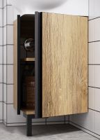 Тумба под раковину Aqwella Porto 45 угловая Дуб балтийский арт-POR0104DB — фото 5, Тумбы под раковину