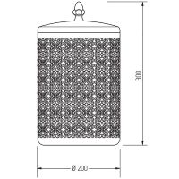 Ведро для мусора Migliore Complementi Золото арт-24255 — фото 3, Мусорные ведра