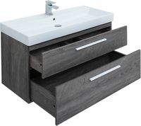 Товар: Тумба под раковину Aquanet Nova 100 подвесная Дуб рошелье арт-249923 - фото 9 Тумба под раковину Aquanet Nova 100 подвесная Дуб рошелье арт-249923 — фото 9, Тумбы под раковину