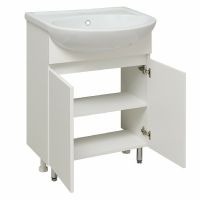 Товар: Тумба под раковину Runo Лада 60 Белая арт-00-00001163 - фото 2 Тумба под раковину Runo Лада 60 Белая арт-00-00001163 — фото 2, Тумбы под раковину