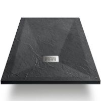 Товар: Душевой поддон из искусственного камня Vincea 110x80 Антрацит арт-VST-4SR8011A - фото 2 Душевой поддон из искусственного камня Vincea 110x80 Антрацит арт-VST-4SR8011A — фото 2, Душевые поддоны из искусственного камня