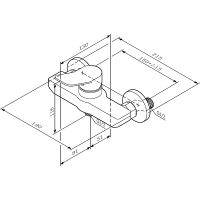Товар: Смеситель для душа AM.PM X-Joy Черный матовый арт-F85A20022 - фото 10 Смеситель для душа AM.PM X-Joy Черный матовый арт-F85A20022 — фото 10, Смеситель для душа